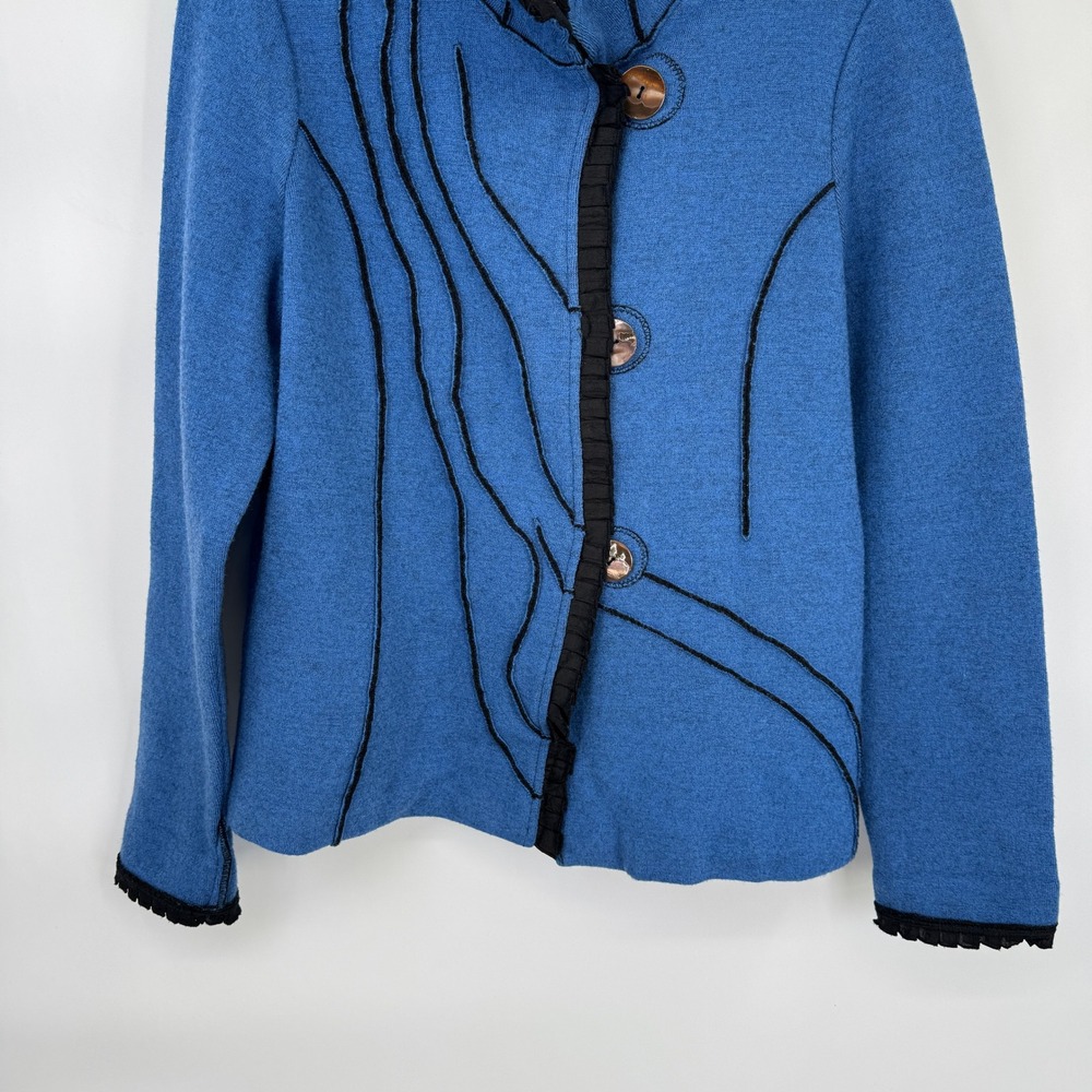 Icelandic Design Button Front Sweater Jacket Wome… - image 3